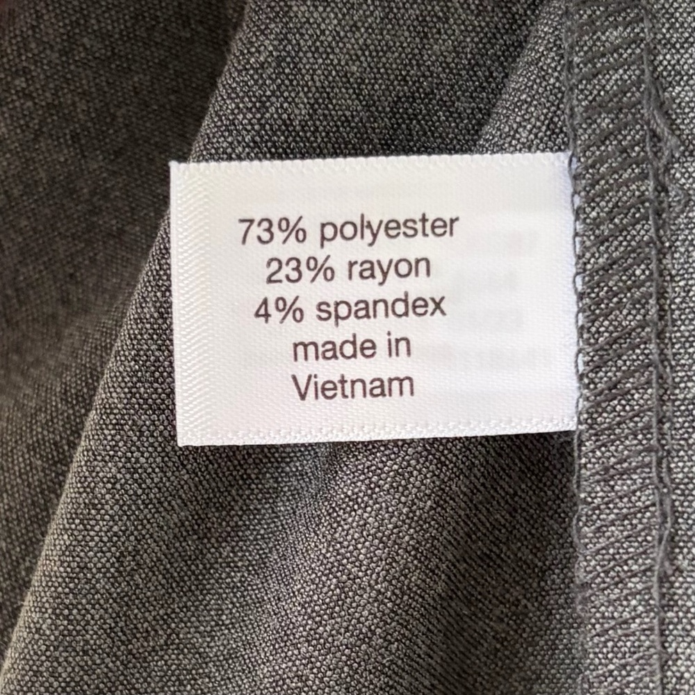 •Lane Bryant• NWT Gray High Rise Wide Leg Pants - Size 24 - Picture 7 of 9